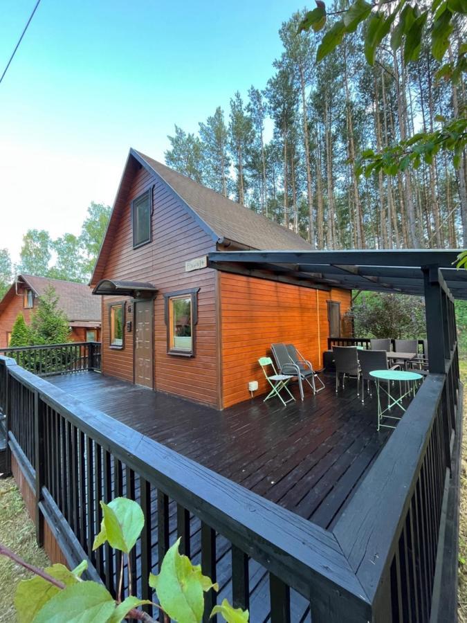 Domek Caloroczny Hawaje Nad Jeziorem Kazub Cieciorka Zewnętrze zdjęcie