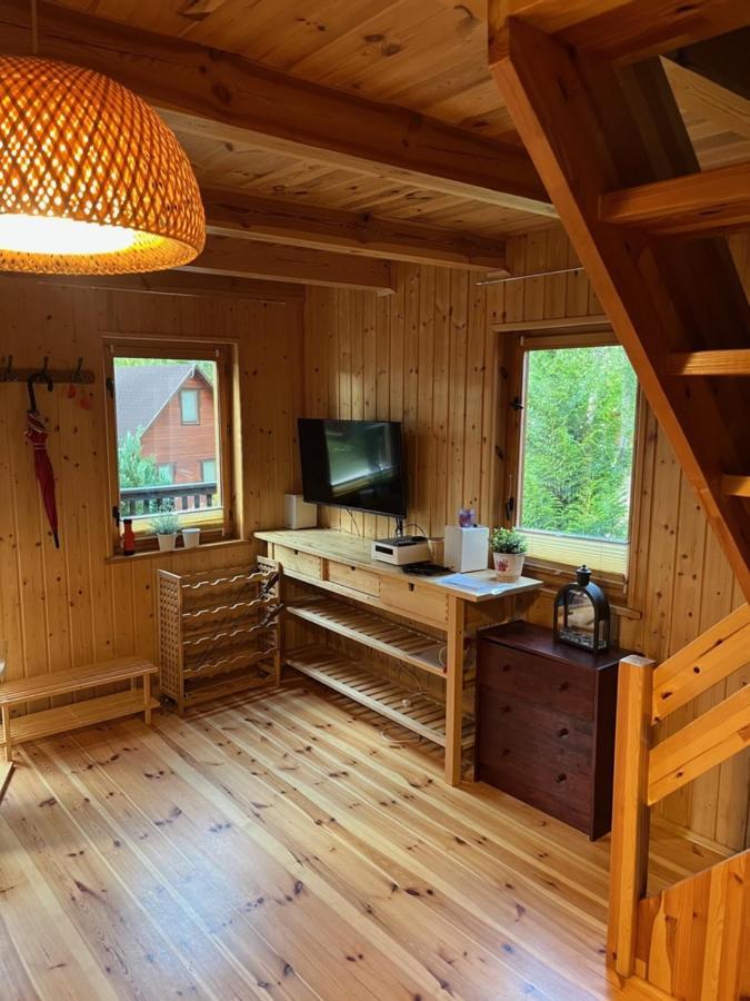 Domek Caloroczny Hawaje Nad Jeziorem Kazub Cieciorka Zewnętrze zdjęcie