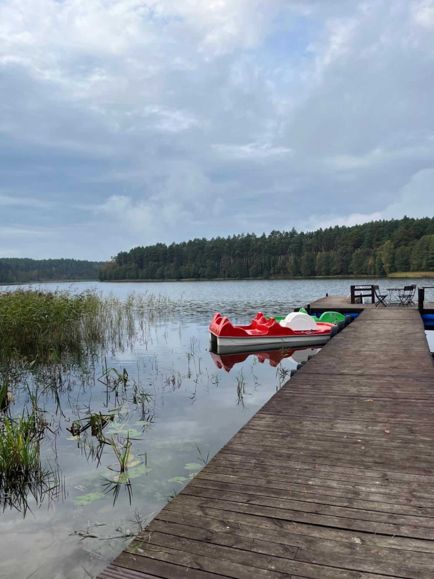 Domek Caloroczny Hawaje Nad Jeziorem Kazub Cieciorka Zewnętrze zdjęcie